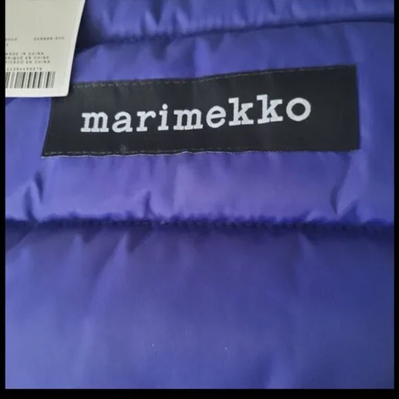 MARIMEKKO ISO Milla.Blue Puffer Tote Bag - Picture 10 of 11